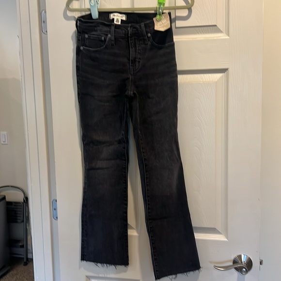 NWT Madewell Kick Out Crop Jeans - Picture 5 of 7